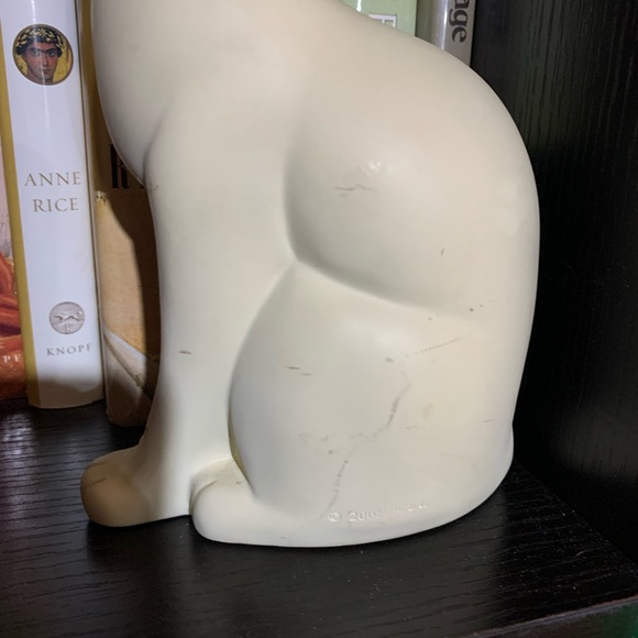 Cream Happy Cat Statue - Picture 9 of 10